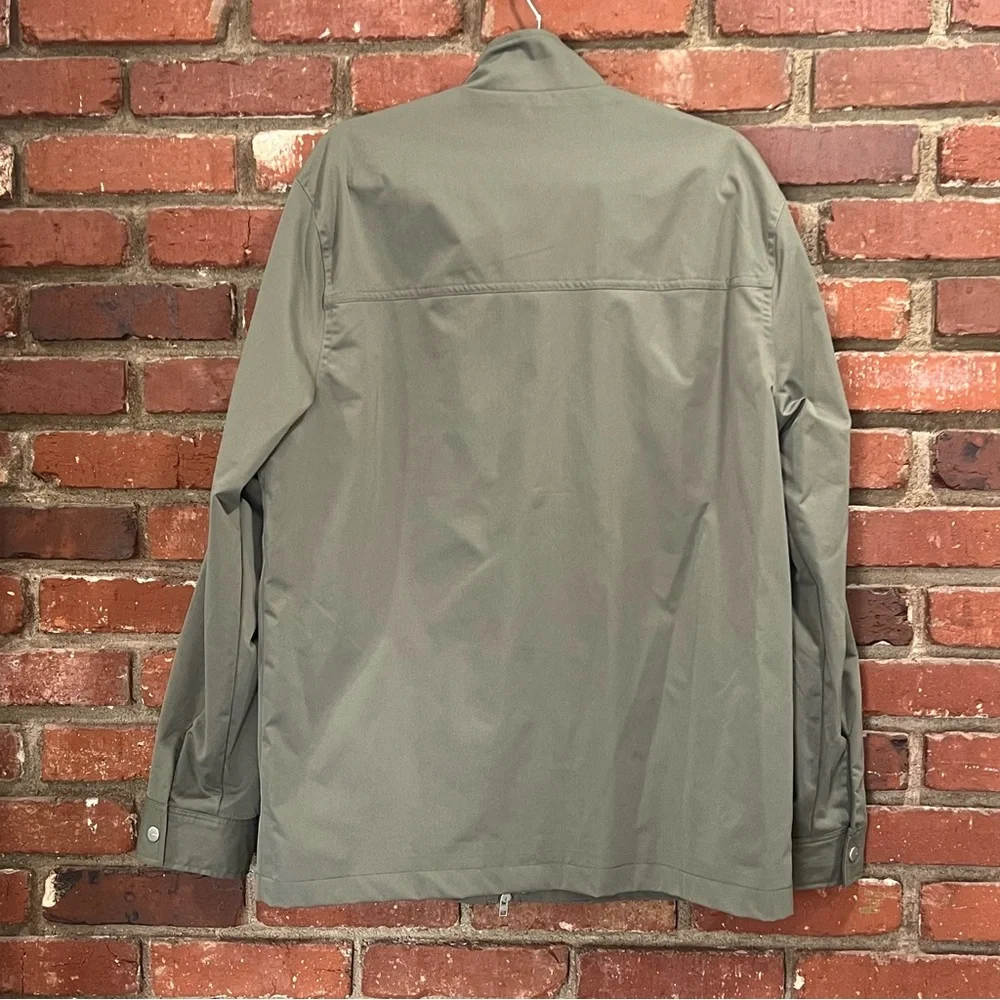 F.F LA Men's Olive green woodstone jacket size large FLAWS NOTED IN LISTING‎